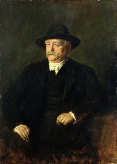 Canciller Otto von Bismarck (1815-98), 1849 de Franz Seraph von Lenbach